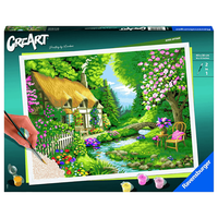 Ravensburger CreArt: River Cottage - Paint By Numbers