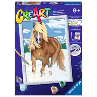Ravensburger CreArt: The Royal Horse - Paint By Numbers