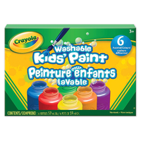 Crayola Washable Kids Paint 6 Count
