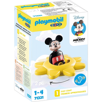 Playmobil 1.2.3 & Disney: Mickey's Spinning Sun with Rattle Feature