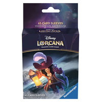 Disney Lorcana TCG: The First Chapter: Captain Hook Sleeves - 65 count