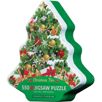 Eurographics Christmas Tree Tin - 550 Piece Puzzle