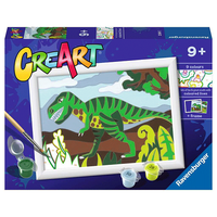 Ravensburger CreArt: Roaming Dinosaur - Paint By Numbers
