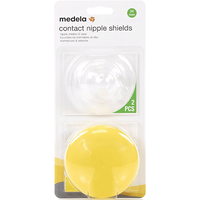 Medela Contact Nipple Shields and Case - 2 x 24mm