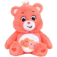 Schylling Care Bears Medium Bean Plush - Love A Lot Bear