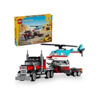 LEGO® Creator 3 in 1 31146 Flatbed Truck with Helicopter