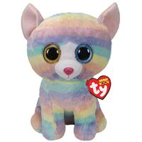 Ty Beanie Boos - Heather Cat (Large 16