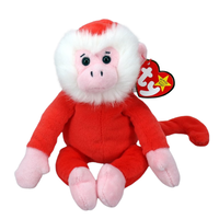 Ty Beanie Babies - Foster the Orange Monkey (30th Anniversary)