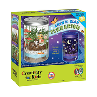 Open Box Creativity for Kids Grow N' Glow Terrarium