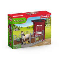 Schleich Ponybox With Mustang Mare