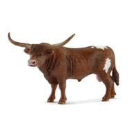 Schleich Farm World Texas Longhorn Bull Figurine