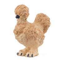 Schleich Farm World Silkie Chicken Figurine