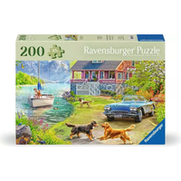Ravensburger Summer Lake House 200 Piece Puzzle