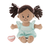 Manhattan Toy Love, Stella Beige Doll with Brown Pigtails