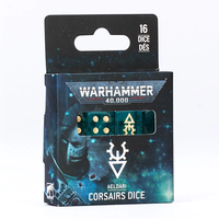 Warhammer 40,000: Aeldari Corsairs Dice