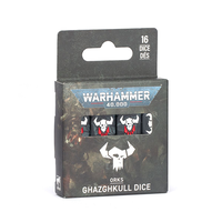 Games Workshop Warhammer 40,000 Orks Ghazghkull Dice