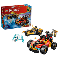 LEGO NINJAGO 71864 Kai and Coles Combiner Vehicles