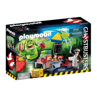 Playmobil Ghostbusters Slimer with Hot Dog Stand