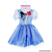 Great Pretenders Cinderella Tea Party Dress (Size 5-6)