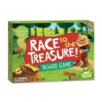 Peaceable Kingdom Race to the Treasure Board Game