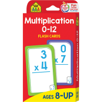 School Zone Multiplication Flash Card Set