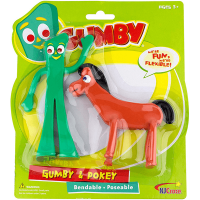 Gumby and Pokey Bendable Pair