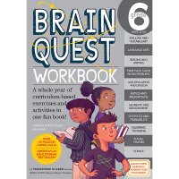 Brain Quest Workbook: Grade 6: A Whole Year of Curriculum-Based Exercises and Activities in one Fun Book!