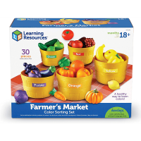 Learning Resources Farmer's Market Color Sorting Set