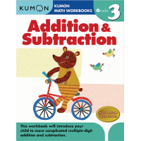 Kumon Grade 3: Addition & Subtraction Workbook