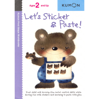 Kumon Let's Sticker & Paste Workbook