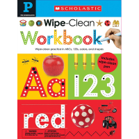 Scholastic Early Learners: Wipe–Clean Workbook: Grade Pre–K