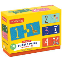 Mudpuppy My First Puzzle Pairs - Counting 1-10