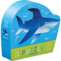 Crocodile Creek Mini Shark City 12 Piece Puzzle