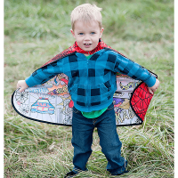 Great Pretenders Colour-a-Cape Spider Super Hero