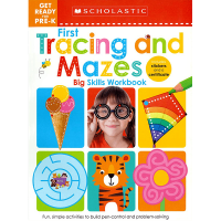 Scholastic Early Learners: Get Ready for Pre-K Big Skills Workbook: First Tracing & Mazes