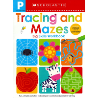 Scholastic Early Learners: Pre-K Big Skills Workbook: Tracing And Mazes