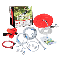 Slackers 90' Eagle Zipline Kit With Free Spring Brake Kit
