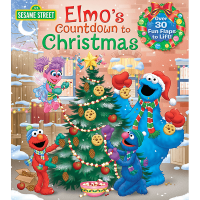 Sesame Street: Elmo's Countdown to Christmas Board Book