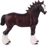 Mojo Shire Horse Figurine