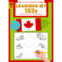 Great Canadian Workbook: Learn My 123s