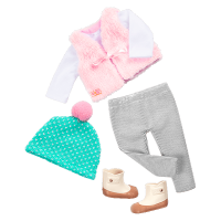 Our Generation Fuzzy Feelings Outfit for 18 Inch Dolls