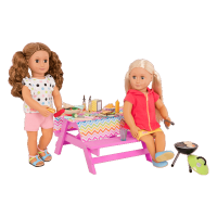 Our Generation Picnic Table Accessory Set