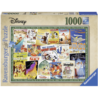 Ravensburger Disney Vintage Movie Posters 1000 Piece Puzzle