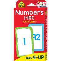 School Zone Numbers 1 - 100 Flash Cards