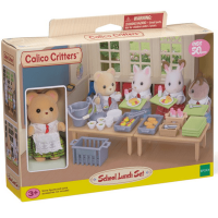 Calico Critters School Lunch Set
