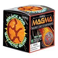 Schylling Magma Ball Squishy Light Up Meteorite