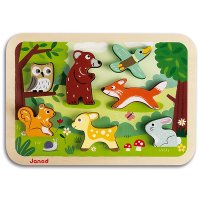 Janod Chunky Puzzle - Forest