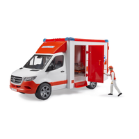 Bruder Mercedes Benz Sprinter Ambulance with Driver
