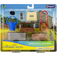 Breyer Freedom Series Stable Feeding Horse Accessories Set