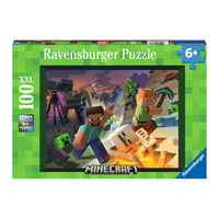 Ravensburger Monster Minecraft 100 Piece Puzzle
